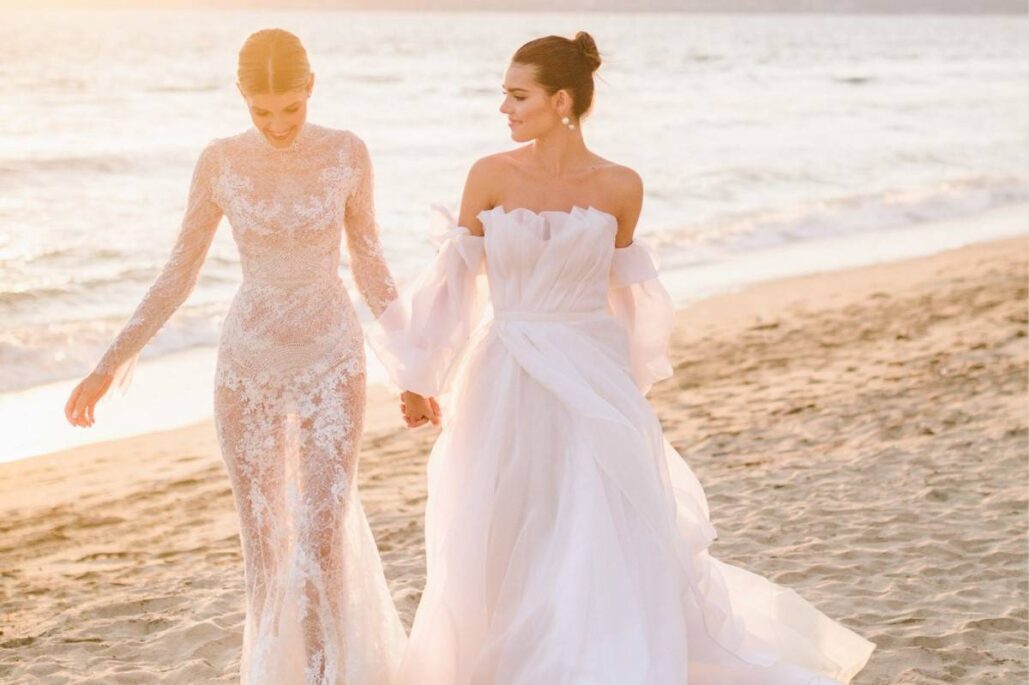 beach wedding dresses
